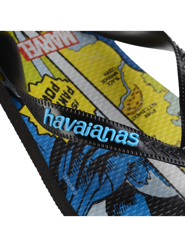 Havaianas Top Marvel Classics - BLACK/BLACK