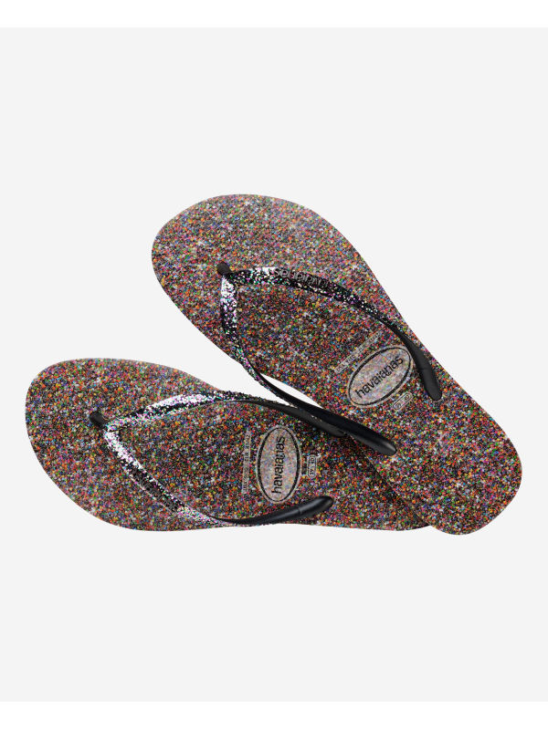 Havaianas Slim Carnaval - BLACK
