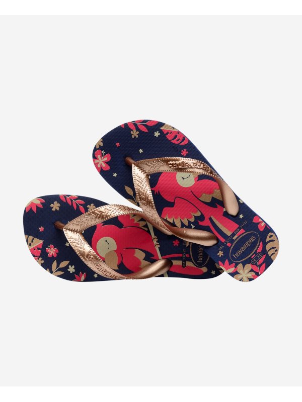 Havaianas Kids Top Pets - NAVY BLUE/ROSE GOLD