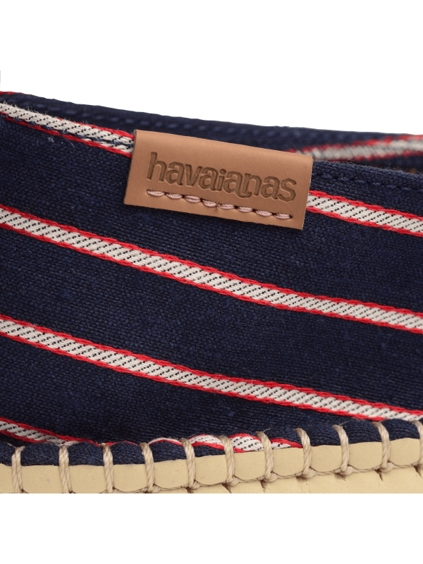 Havaianas Espadrillas IV Print - SAND/NAVY BLUE/RED